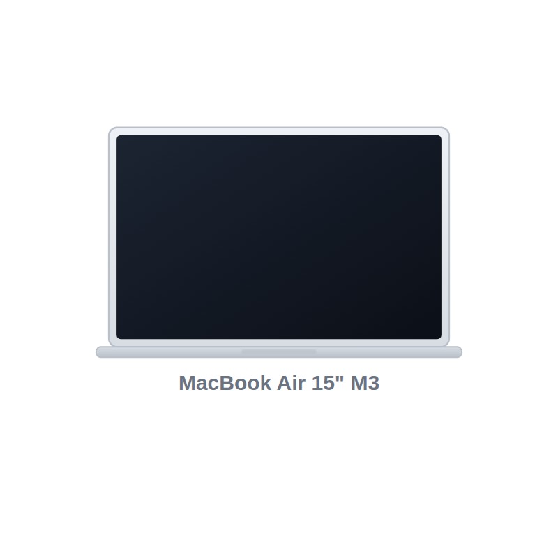 MacBook Air 15″ (M3, 2024)